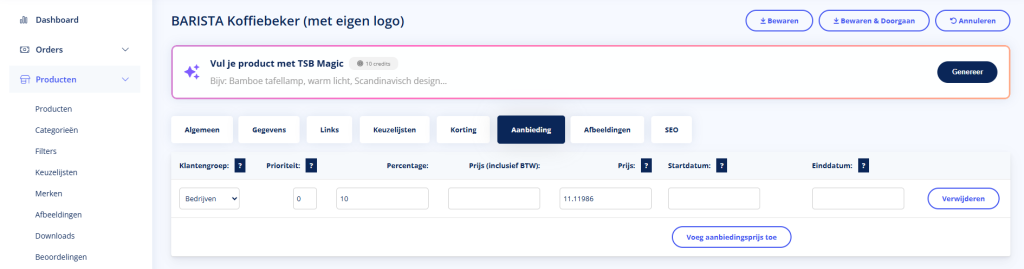 B2B webshop: Zo maak je aparte bedrijfsprijzen in je webshop - B2B webshop: Zo maak je aparte bedrijfsprijzen in je webshop Zo stel je een B2B prijs in
