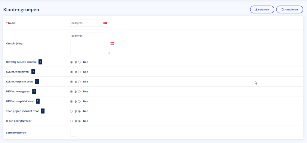 B2B webshop: Zo maak je aparte bedrijfsprijzen in je webshop - B2B webshop: Zo maak je aparte bedrijfsprijzen in je webshop Klantengroep Bedrijven