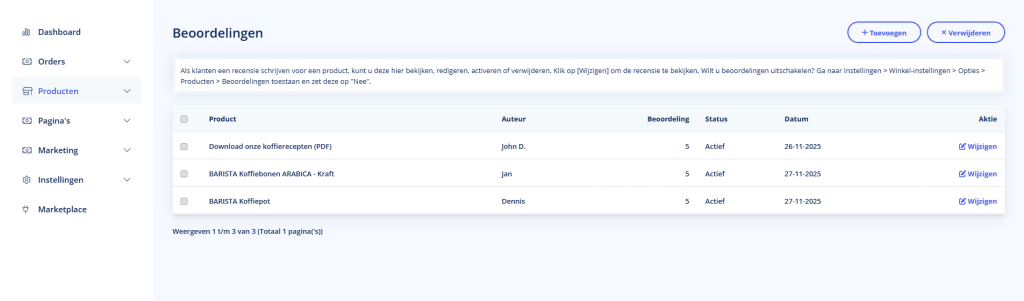 Beoordelingen - Beoordelingen beoordelingen overzicht e1775738238746 - Beoordelingen