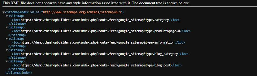Hoe voeg ik mijn sitemap toe aan Google? - Hoe voeg ik mijn sitemap toe aan Google? De sitemap van een webwinkel in de browser